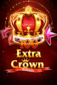 100 extra crown 6 reels game logo